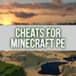 cheats for minecraft pe android application logo